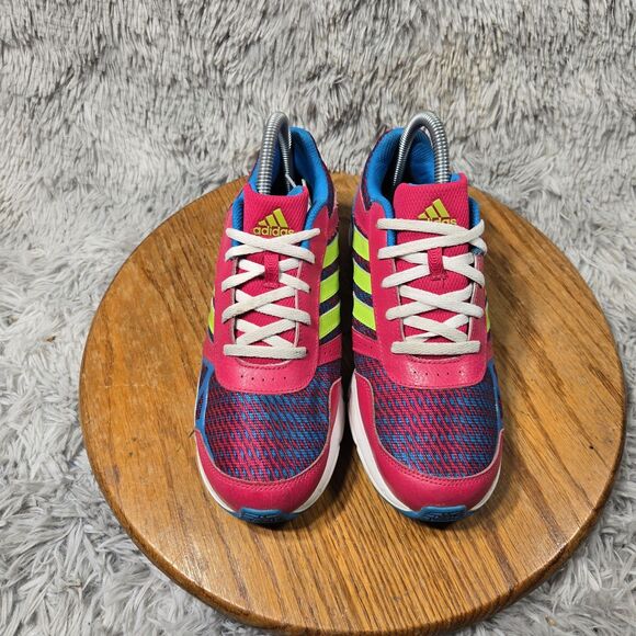 Rare Adidas Womens Size 5 Retro Mesh Pink/Green/Blue Running Shoes Trainers - Picture 3 of 8